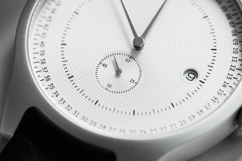squarestreet sq31 aluminum watch silver white