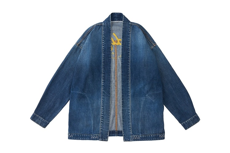 visvim 2016 春夏 SANJURO KIMONO JKT DAMAGED 和風丹寧外套