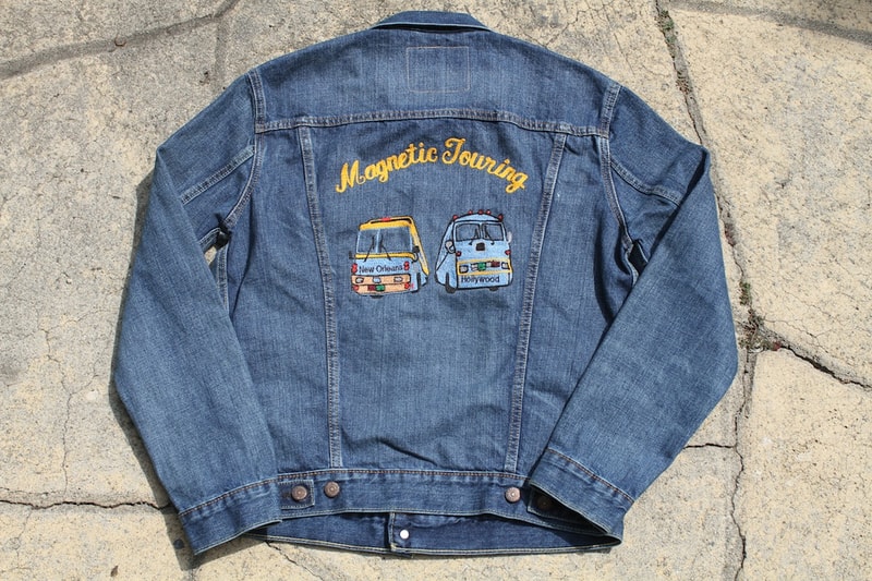 Levi's  Airstream Tailor Store 牛仔服改造示範