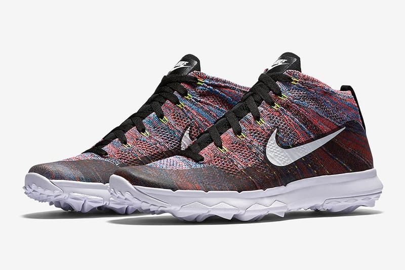 Nike Flyknit Chukka「Multicolor」高爾夫球鞋設計 
