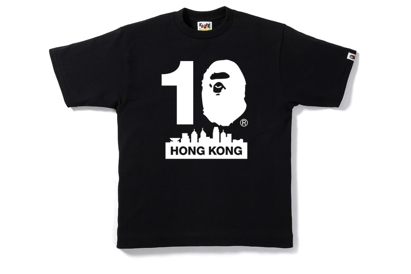 BAPE STORE® 香港十周年別注單品即將上架