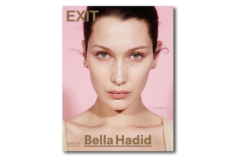 bella hadid exit magazine lookbook
