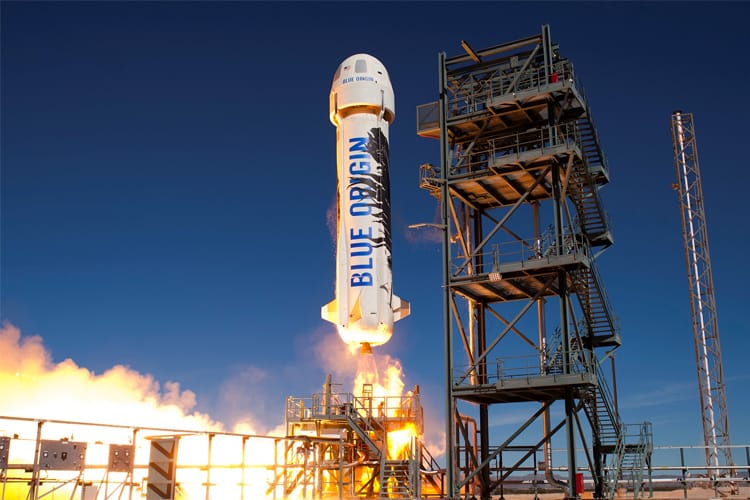 BLUE ORIGIN 釋出最新火箭回收實試片段