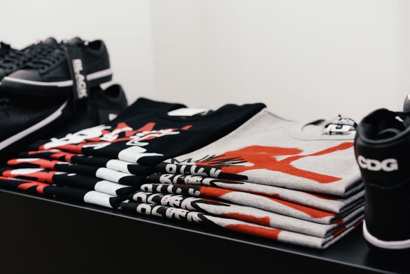 black comme des garcons amsterdam launch