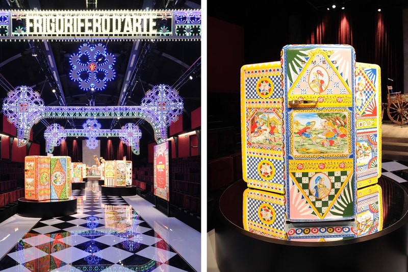 Dolce & Gabbana 聯手 Smeg 於米蘭家具展發布手繪藝術冰箱