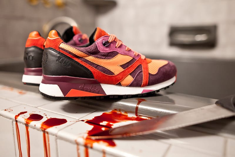 Extra Butter x Diadora N.9000 恐怖片主題配色「Giallo」
