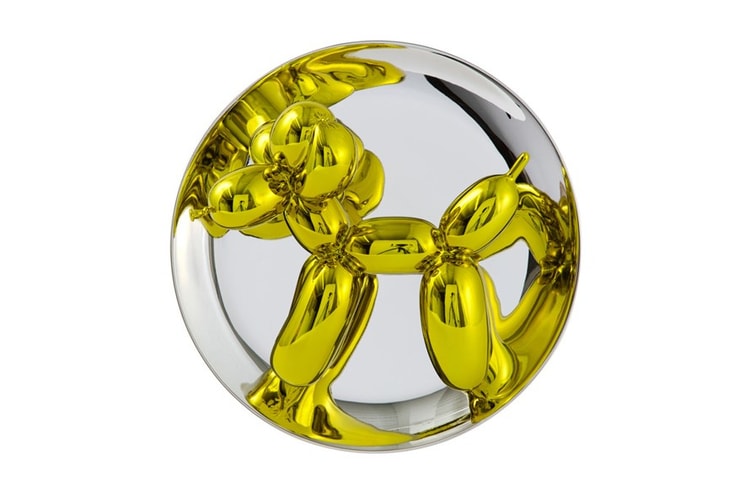 定價 $9000 美元的 Bernardaud x Jeff Koons「Balloon Dog」瓷盤限量發售
