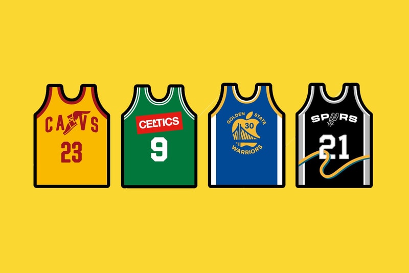 An Illustrated Imagining of NBA Jerseys With Advertisements