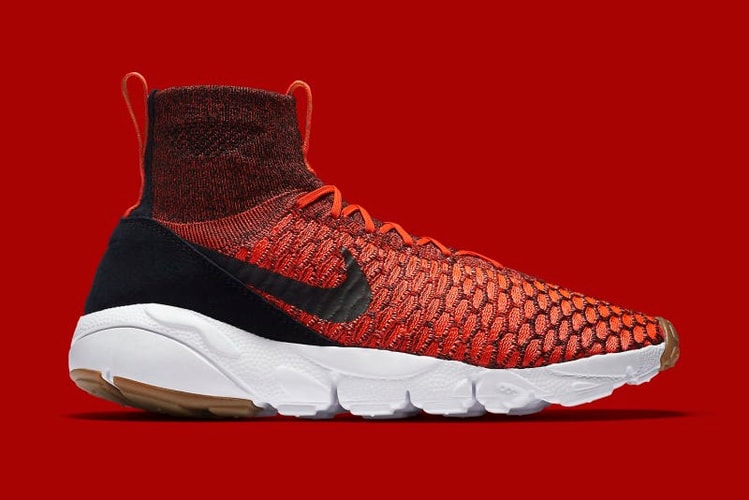 Nike Air Footscape Magista 全新配色設計「Bright Crimson」
