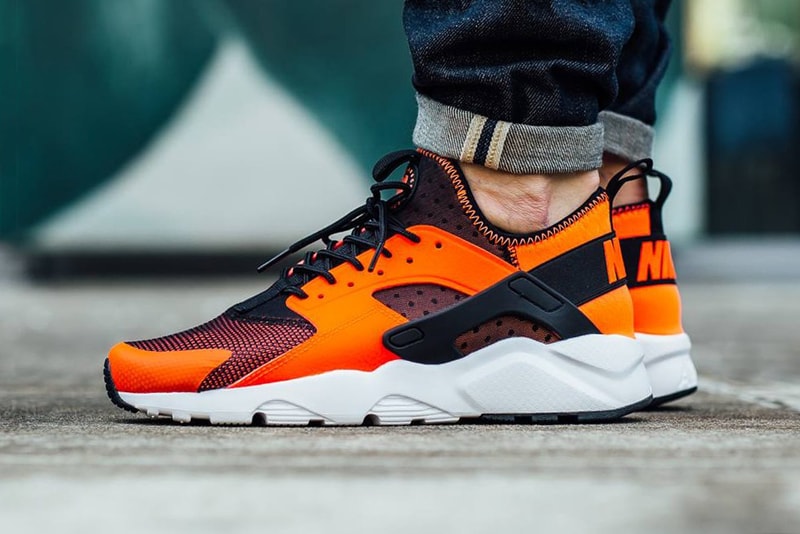 Nike Air Huarache Run Ultra 全新配色設計「Total Crimson」