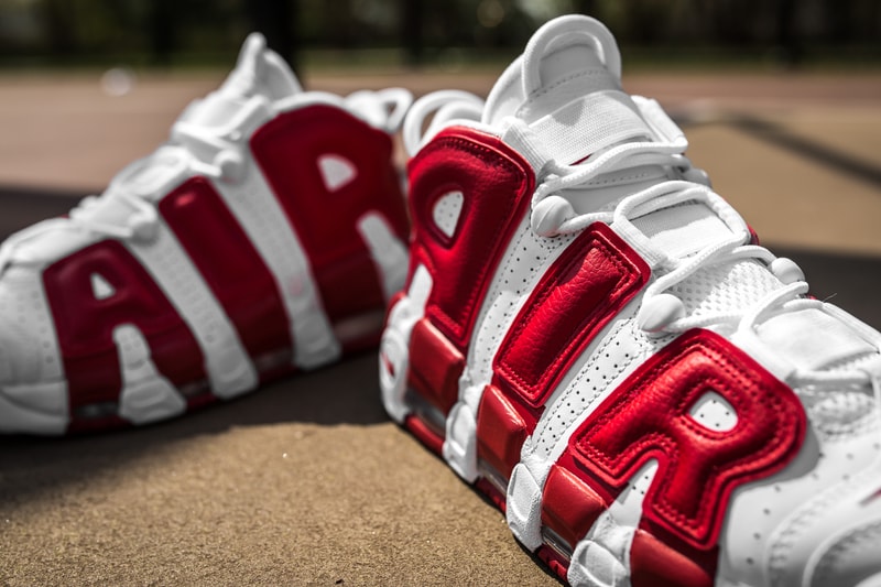 Nike Air More Uptempo 全新配色設計「Gym Red」