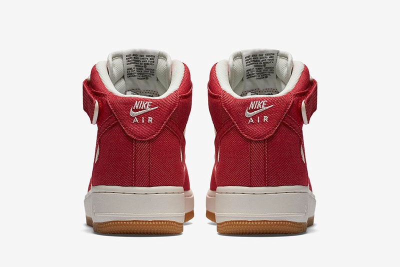 Nike Air Force 1 Mid 全新丹寧配色