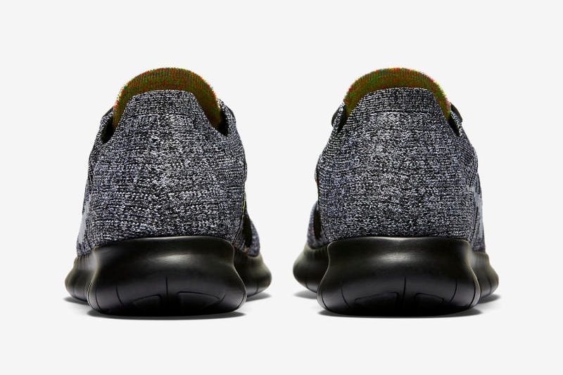 非對稱美感！Nike Free RN Flyknit 全新配色設計「Multicolor」