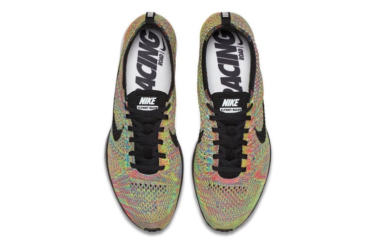 近賞 Nike Flyknit Racer 2016 全新「Multicolor」配色設計