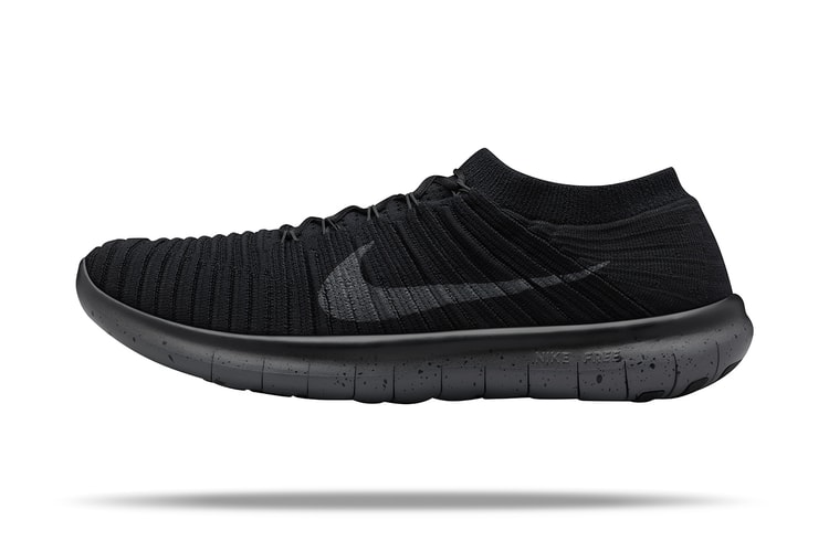NikeLab Free RN Motion Flyknit 全黑配色
