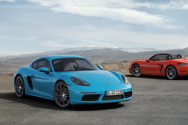 Porsche 發佈新款 718 Cayman 跑車