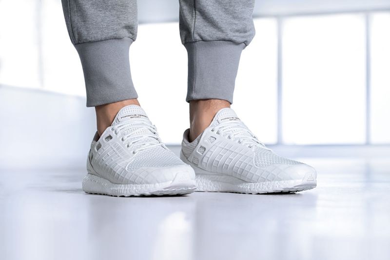 Porsche Design x adidas Ultra Boost 全白配色上腳預覽