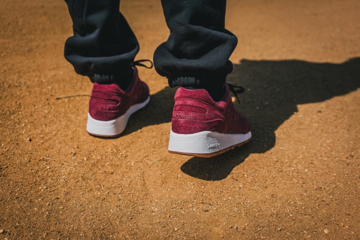 Packer Shoes x Saucony Shadow 6000「Burgundy Suede」聯名配色