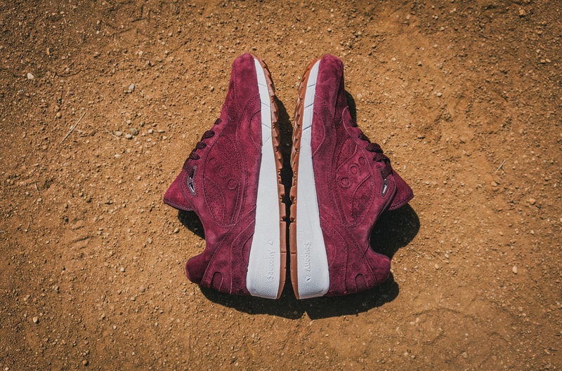 Packer Shoes x Saucony Shadow 6000「Burgundy Suede」聯名配色