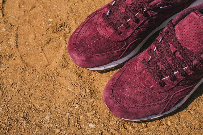 Packer Shoes x Saucony Shadow 6000「Burgundy Suede」聯名配色