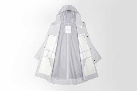 雨季逸品－Snarkitecture x THE ARRIVALS 推出簡約斗篷雨衣