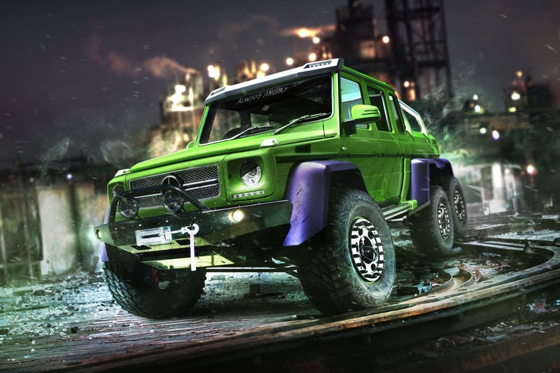 superhero supercar fantasy