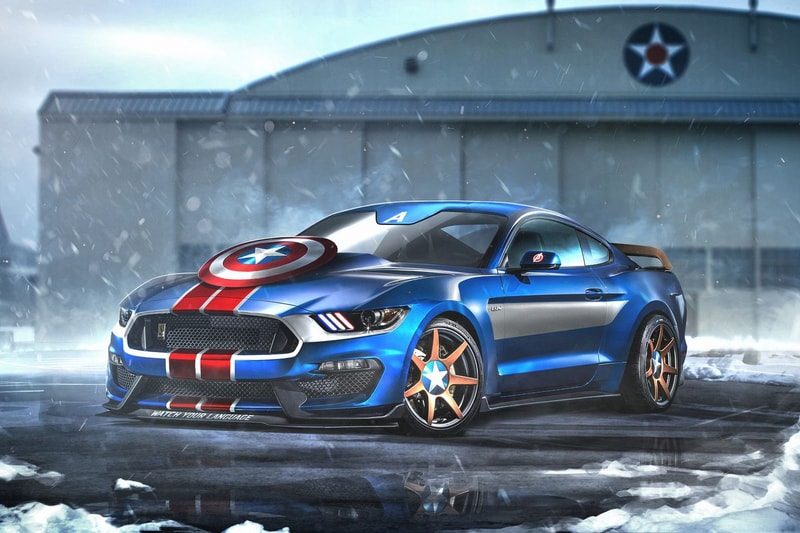 superhero supercar fantasy