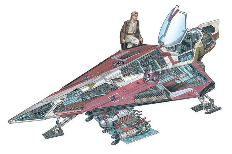 Hans Jenssen 筆下的《Star Wars》寫實解剖圖