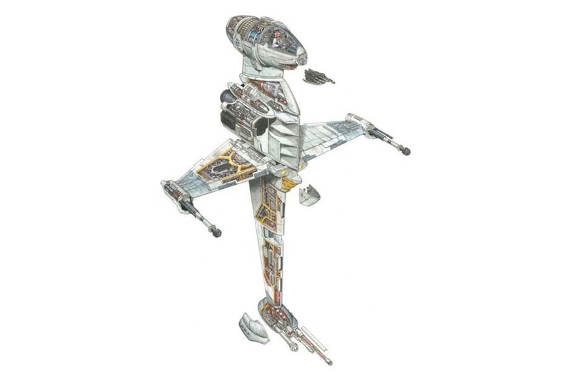 Hans Jenssen 筆下的《Star Wars》寫實解剖圖