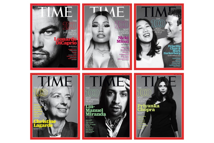 《TIME》2016「全球百大最具影響力人物」榜單揭晓!