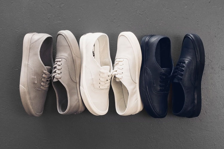 Vans Authentic Lite LX 全新「Leather」系列