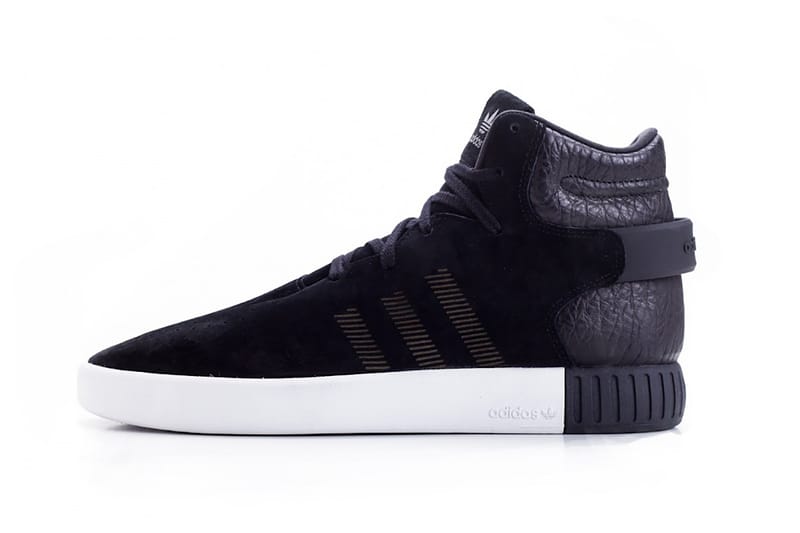 adidas Tubular Invader 黑白配色設計