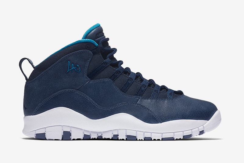 Air Jordan 10 全新配色設計「LA」