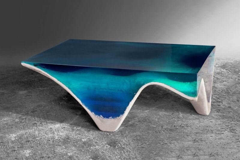 Eduard Locota 以深海為靈感打造「delMare Table」創意桌子
