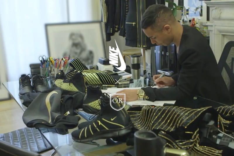 Olivier Rousteing 談論 NikeLab 合作系列設計過程以及對足球運動的熱愛