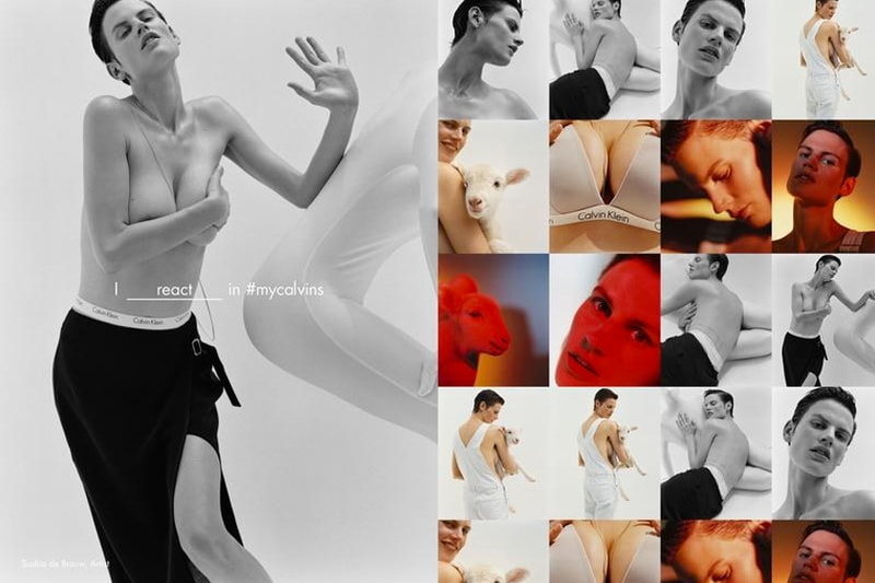 挑戰底線！多位女星性感演繹 Calvin Klein 2016 春夏內衣系列造型