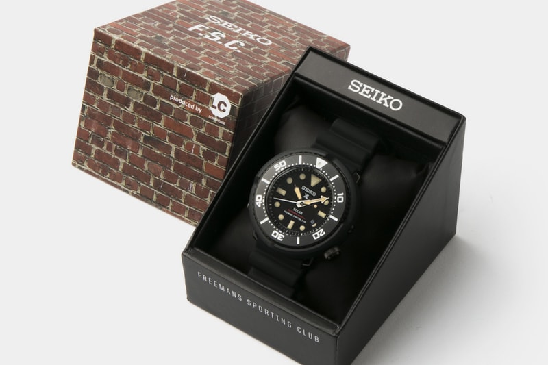 藤原浩再掀 TUNA 熱潮－FREEMANS SPORTING CLUB x SEIKO 1975 Dive Watch 
