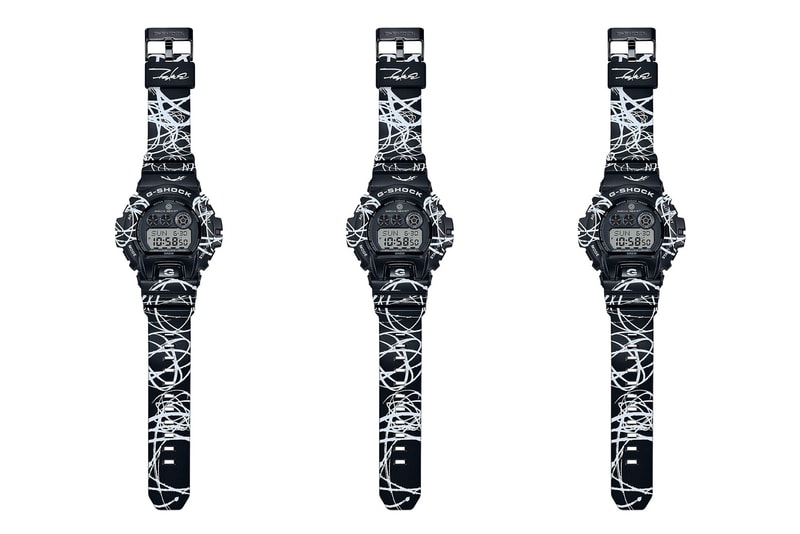 Futura x G-SHOCK 聯名 GDX6900FTR-1 腕錶