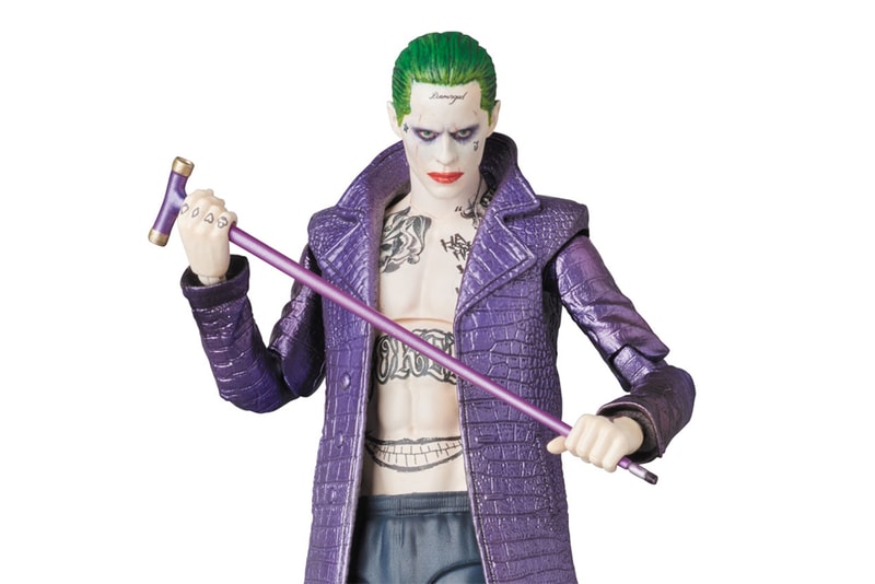 mafex launch suicide squad the joker and harley quinn figures