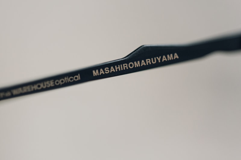 MASAHIROMARUYAMA x the WAREHOUSE optical 兩週年聯名眼鏡款式登場