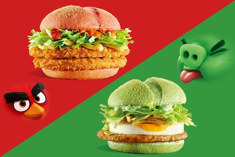 紅、綠對決!中國 McDonald's 特別推出《Angry Birds》主題漢堡