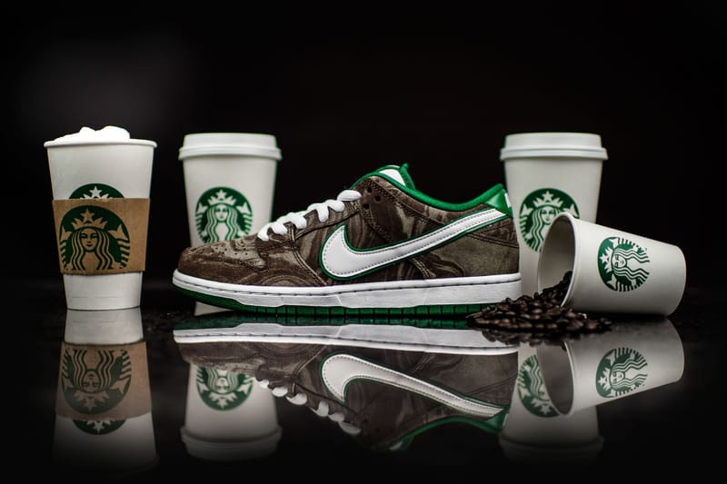 Nike SB 為 Dunk Low Premium 打造 Starbucks 致敬配色