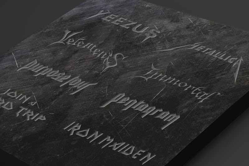 From Yeezus to Purpose－街頭潮流濫用重金屬樂隊字體設計背後