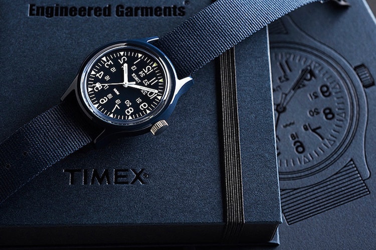 Timex x Engineered Garments 聯名 Camper 腕錶