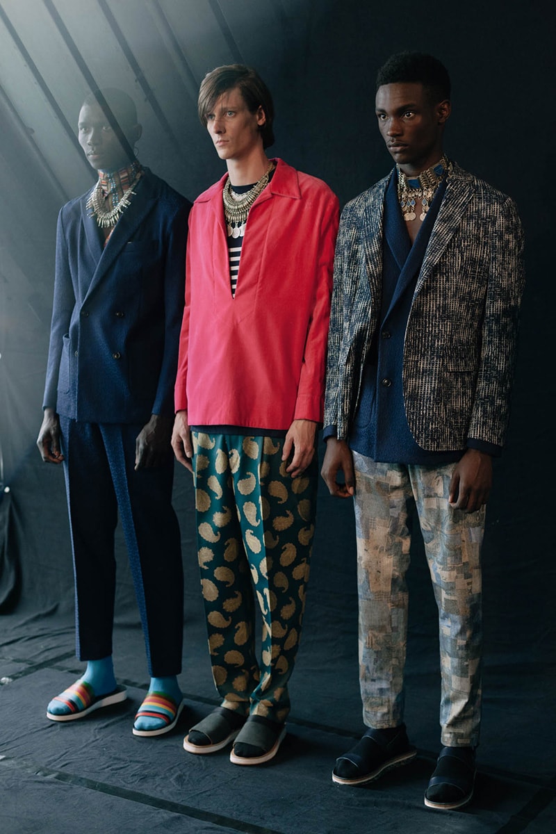 走進 Casely-Hayford 2017 春夏男裝展後台