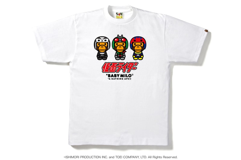 A BATHING APE® x《仮面ライダー》 45 週年紀念系列