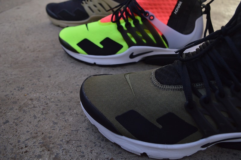 更多 ACRONYM x Nike Air Presto 聯名鞋款實物細節圖流出
