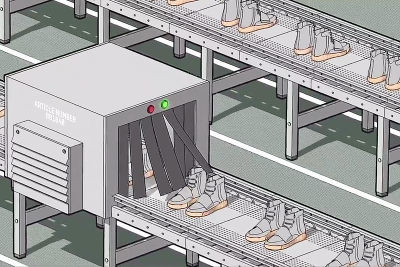 adidas Originals 打造 Yeezy Boost 750「Light Grey」動畫版製作影片