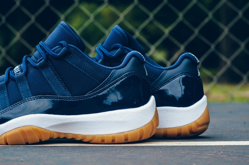 近賞 Air Jordan 11 Retro Low「Midnight Navy」耀眼藍調配色