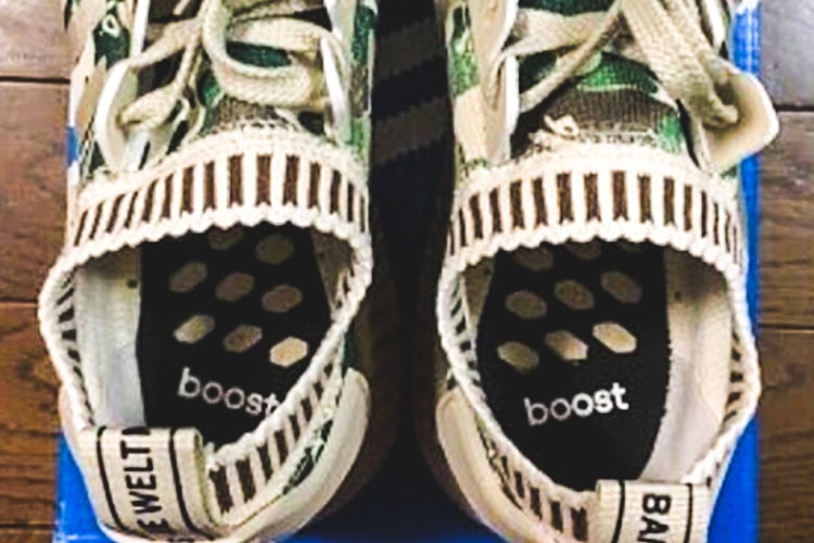 鞋迷熱話- Bape x adidas Originals NMD_R1 實物圖網上流出